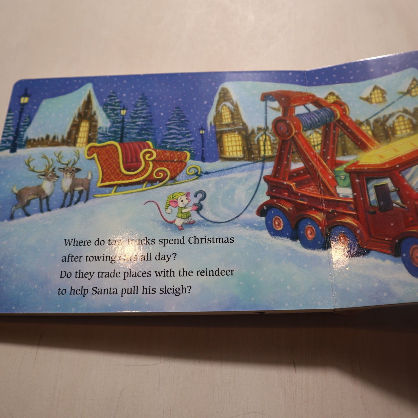 Where Do Diggers Celebrate Christmas? - Board Book