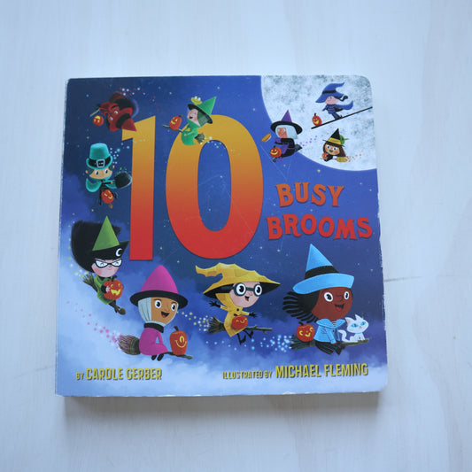 10 Busy Brooms - Board Book