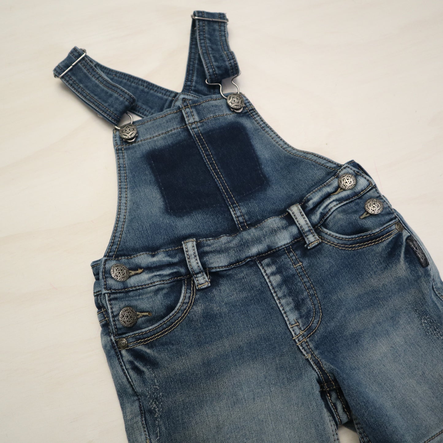 Silver Jeans - Shortalls (4T)